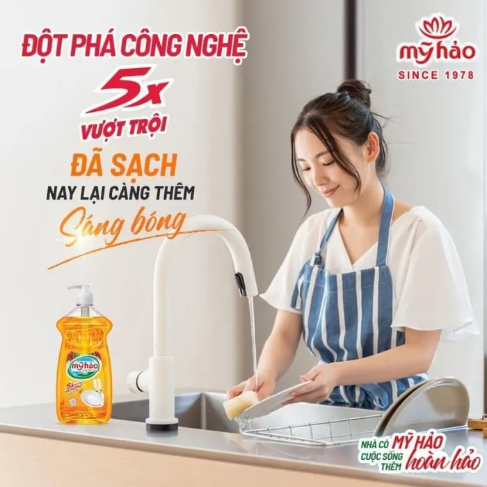 Review nước rửa chén Mỹ Hảo sử dụng có tốt không?